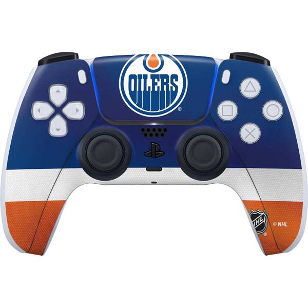 NHL Edmonton Oilers Jersey PS5 Controller Skin