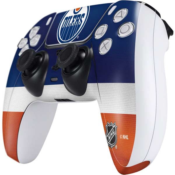 NHL Edmonton Oilers Jersey PS5 Controller Skin