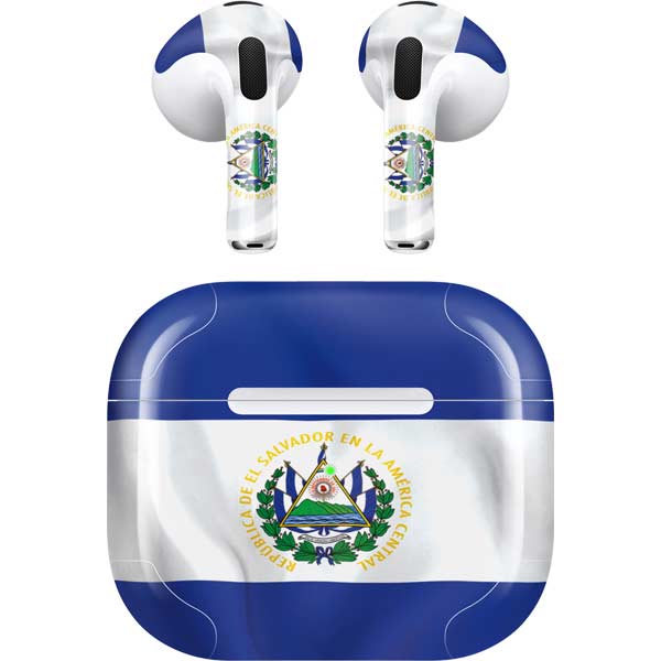El Salvador Flag Apple AirPods (3rd Gen 2021) Skin