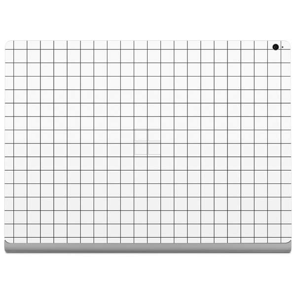 White Grid Surface Book 2 15in Skin