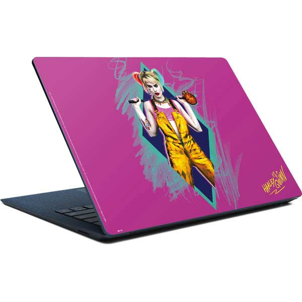 DC Comics Harley Quinn Movie Character Poster Surface Laptop Skin