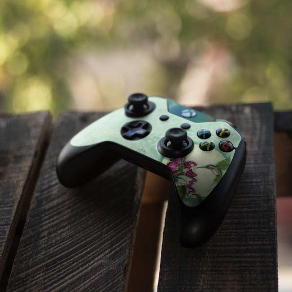 Amy Brown Flirting Fairy and Hummingbird Xbox One Controller Skin