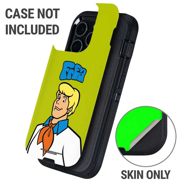 Scooby Doo Fred Otterbox Defender iPhone Skin