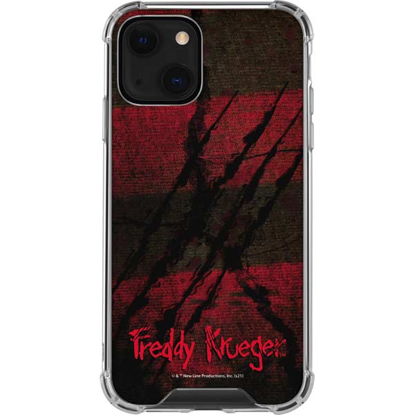 Freddy Krueger Scratch Clear Case for iPhone 13 | Clear Phone Cases ...