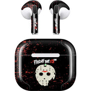 Warner Bros Friday the 13th Friday The 13th Apple AirPods (3rd Gen 2021) Skin