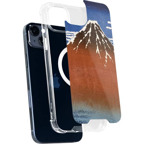 Hokusai Fuji Mountains in clear Weather iPhone 13 MagSafe Case