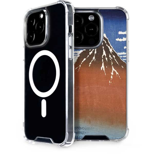 Hokusai Fuji Mountains in clear Weather iPhone 14 Pro MagSafe Case