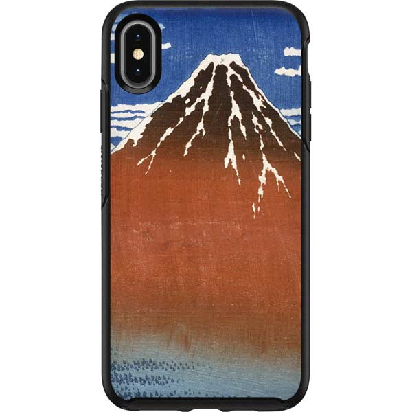 Hokusai Fuji Mountains in clear Weather Otterbox Symmetry iPhone Skin