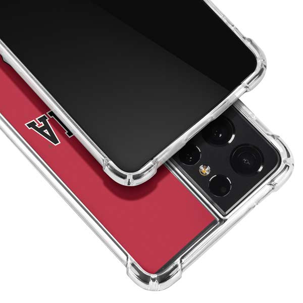 University of Georgia Bulldogs Galaxy S21 Ultra 5G Clear Case