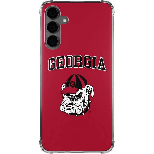 University of Georgia Bulldogs Logo Galaxy S24 Plus Clear Case University of Georgia Bulldogs Logo Galaxy S24 Plus Clear Case