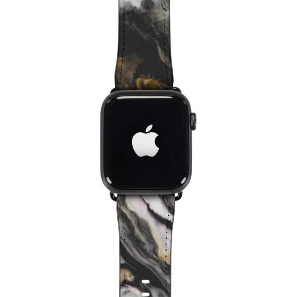 Gold Blush Marble Ink Apple Watch Band 38-40mm