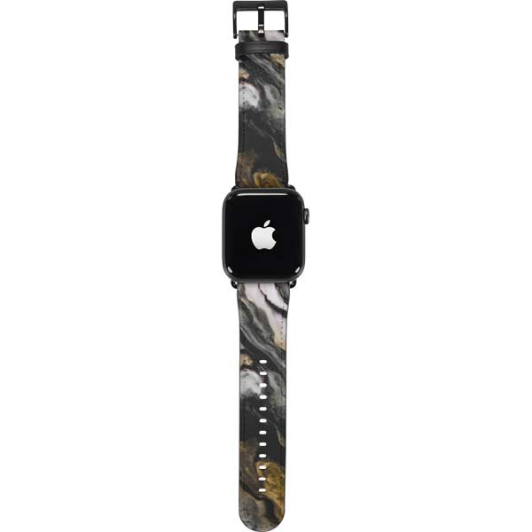 Gold Blush Marble Ink Apple Watch Band 38-40mm