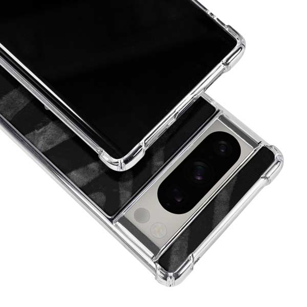 NBA Golden State Warriors Black Animal Print Google Pixel 8 Pro Clear Case