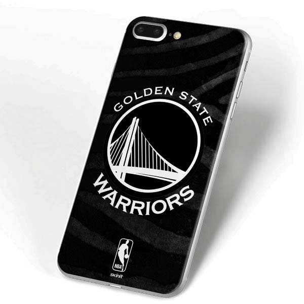 NBA Golden State Warriors Black Animal Print iPhone 7 Plus Skin