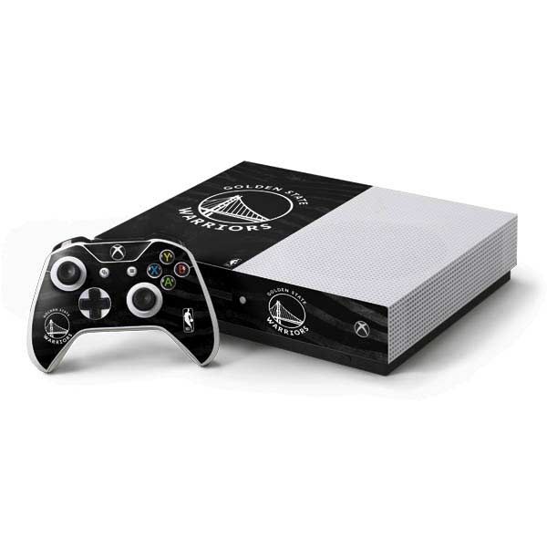 NBA Golden State Warriors Black Animal Print Xbox One Skins