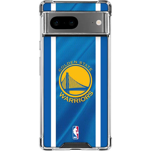 NBA Golden State Warriors Jersey Google Pixel 8 Clear Case