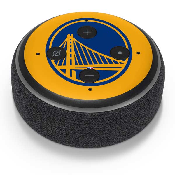 NBA Golden State Warriors Large Logo Amazon Echo Dot Skin