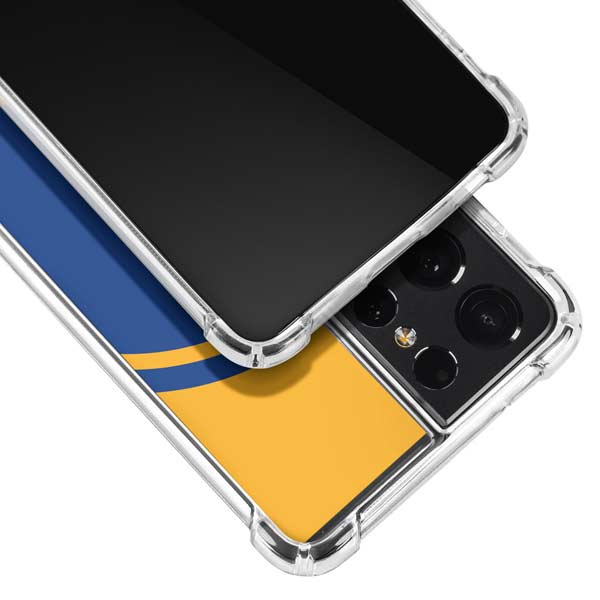 NBA Golden State Warriors Large Logo Galaxy S21 Ultra 5G Clear Case