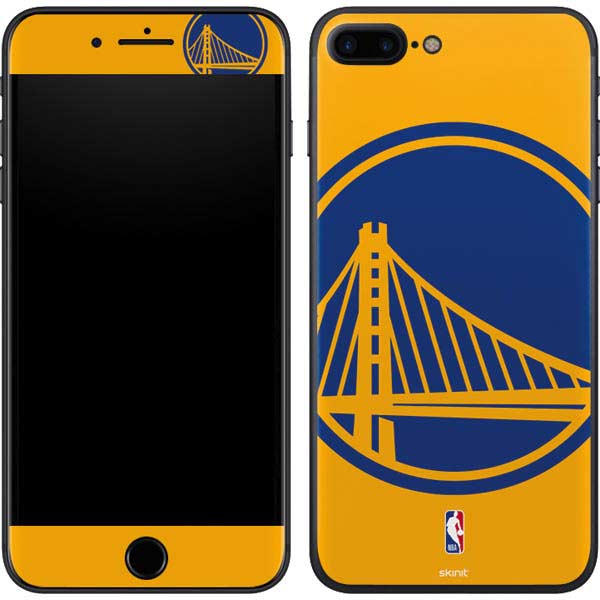 NBA Golden State Warriors Large Logo iPhone 8 Plus Skin
