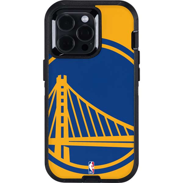 NBA Golden State Warriors Large Logo Otterbox Defender iPhone Skin