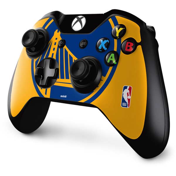 NBA Golden State Warriors Large Logo Xbox One Controller Skin