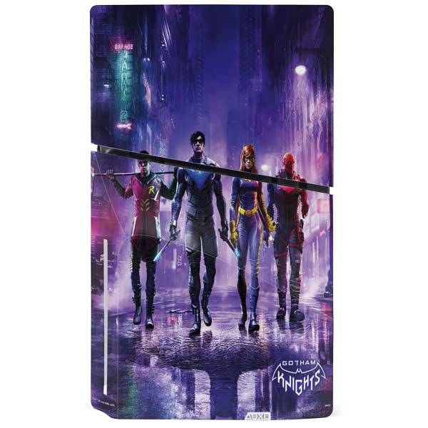 DC Comics Gotham Knights Characters PS5 Slim Disk Bundle Skin