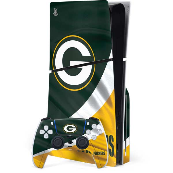 NFL Green Bay Packers PS5 Slim Disk Bundle Skin