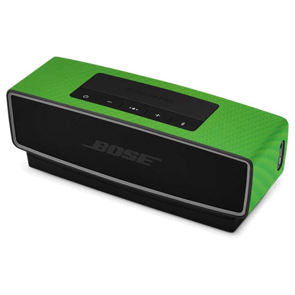Green Carbon Fiber Specialty Texture Material Bose SoundLink Mini