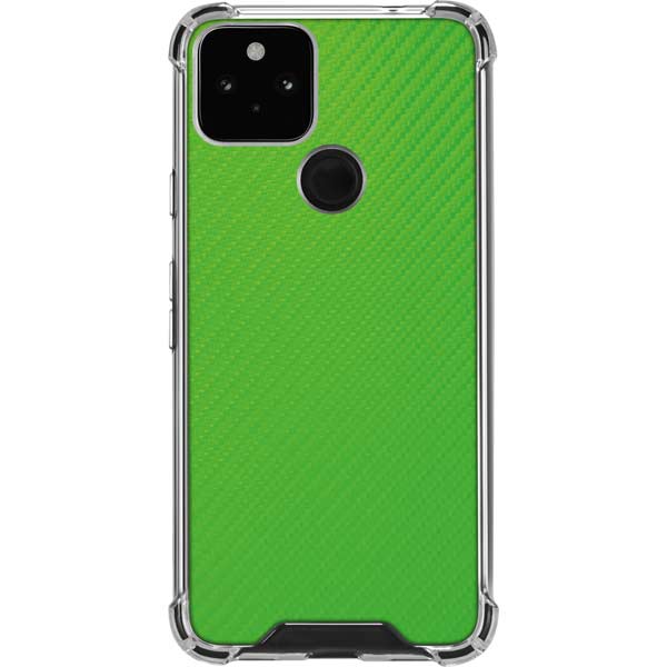 Green Carbon Fiber Specialty Material Google Pixel Clear Case