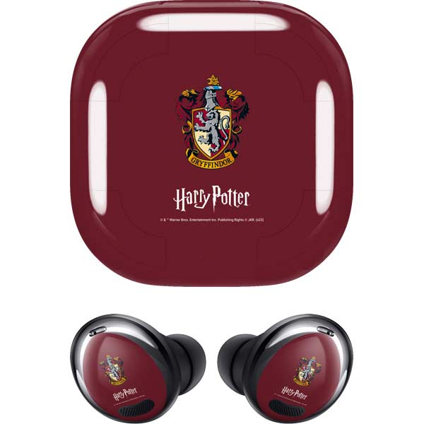 Wizarding World Harry Potter Gryffindor House Crest Galaxy Buds Pro Skin