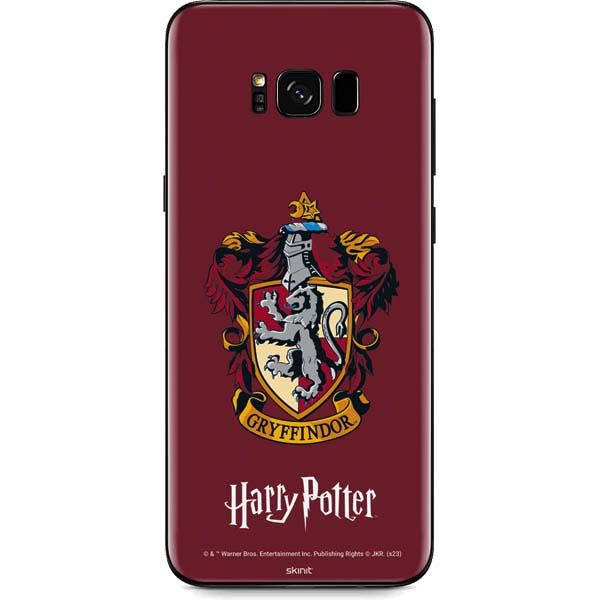 Wizarding World Harry Potter Gryffindor House Crest Galaxy S8 Plus Skin