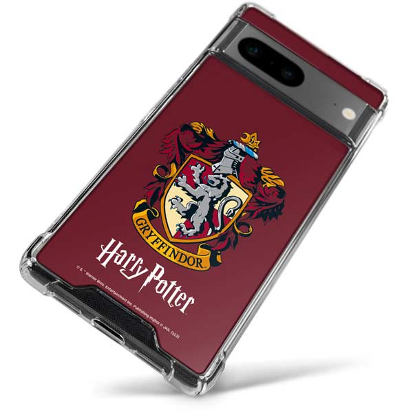 Wizarding World Harry Potter Gryffindor House Crest Google Pixel 8 Clear Case