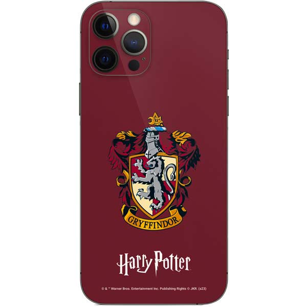 Wizarding World Harry Potter Gryffindor House Crest iPhone 12 Pro Skin