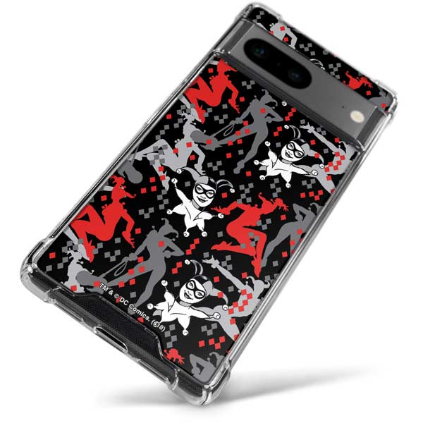 DC Comics Harley Quinn All Over Print Google Pixel 8 Clear Case
