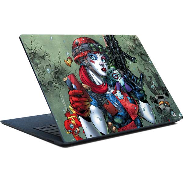 DC Comics Harley Quinn Little Black Book Cover#47 New 52 Art by Jim Lee Surface Laptop Skin