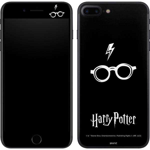 Wizarding World Harry Potter Scar and Glasses iPhone 8 Plus Skin