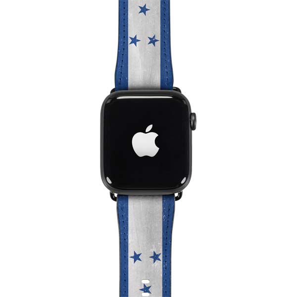 Honduras Flag Distressed Apple Watch Band 38-40mm