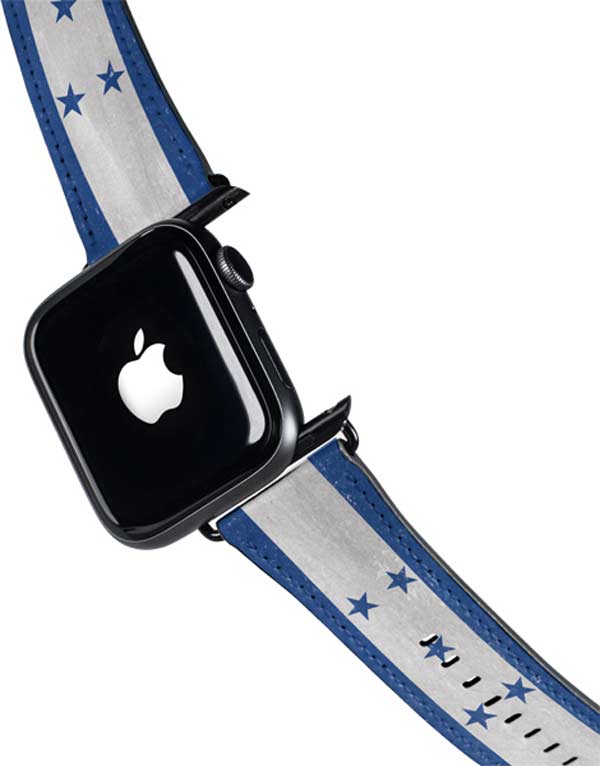 Honduras Flag Distressed Apple Watch Band 38-40mm