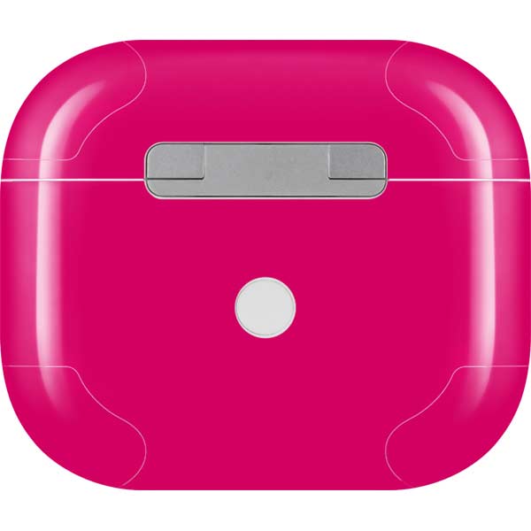 HOT Pink Solid Apple AirPods (3rd Gen 2021) Skin