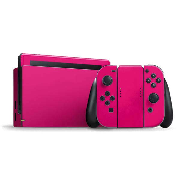 HOT Pink Solid Nintendo Switch Skin – Skinit