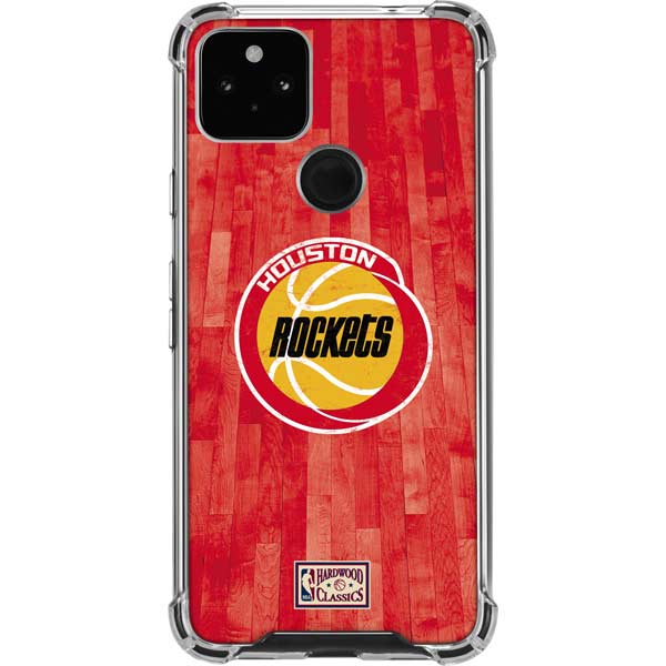 Houston Rockets Hardwood Classics Google Pixel Clear Case | NBA – Skinit