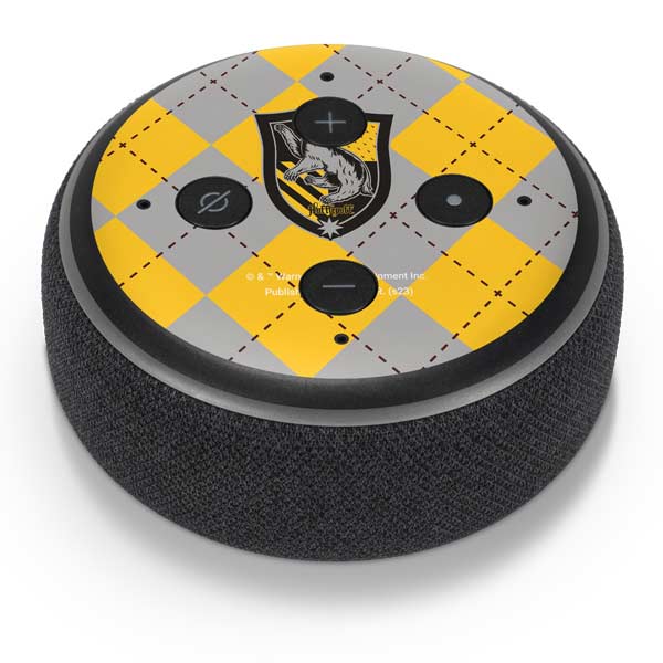 Wizarding World Harry Potter Hufflepuff Crest Amazon Echo Dot Skin