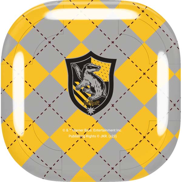 Wizarding World Harry Potter Hufflepuff Crest Galaxy Buds Live Skin