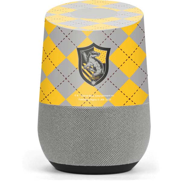 Wizarding World Harry Potter Hufflepuff Crest Google Home Skin