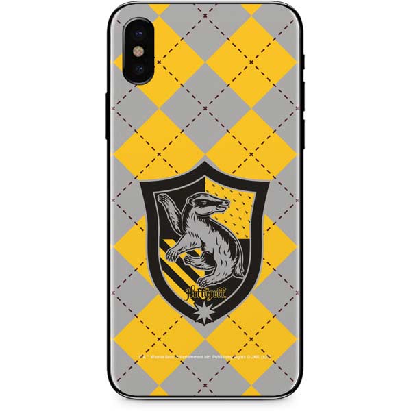 Wizarding World Harry Potter Hufflepuff Crest iPhone XS Skin