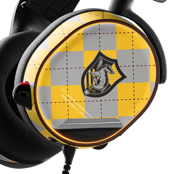 Wizarding World Harry Potter Hufflepuff Crest SteelSeries Arctis 3 Skin