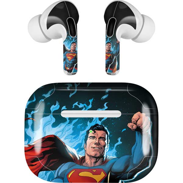 Illustrated Superman Apple AirPods Pro (2rd Gen, 2022) Skin | Skinit