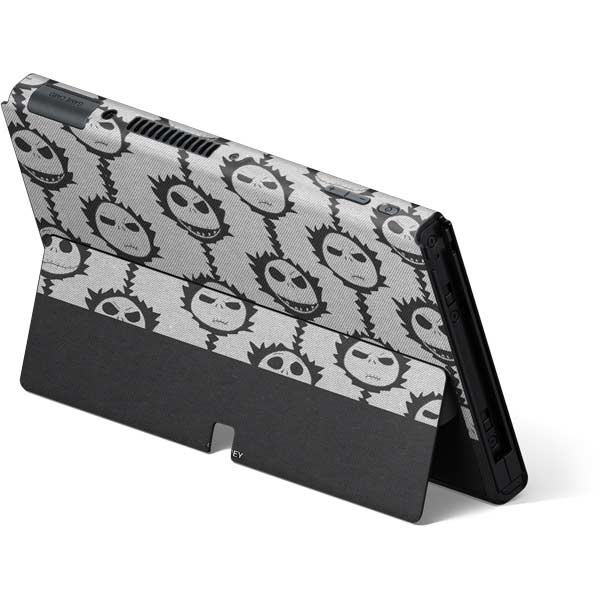Jack Skellington Grey Split Nintendo Switch OLED (2021) Bundle Skin ...