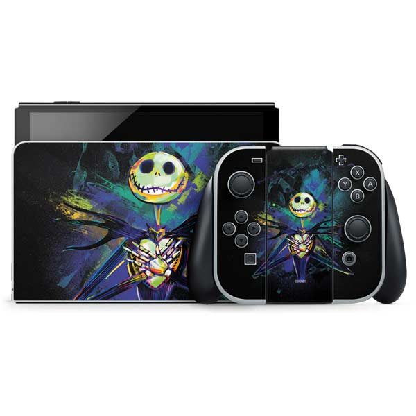 Jack Skellington Nintendo Switch OLED (2021) Bundle Skin | Skinit