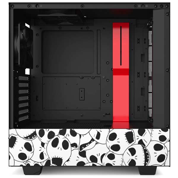 Jack Skellington Pattern NZXT H510 Compact ATX Mid-Tower Case Skin – Skinit